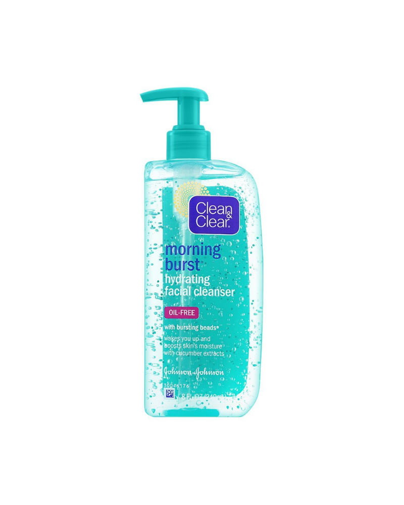 Clean & Clear Morning Burst Oil Free Hydrating Cleanser, 240ml
