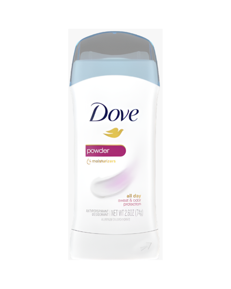 Dove Antiperspirant Deodorant Stick for Women For All Day Underarm Sweat & Odor Protection, 74 g