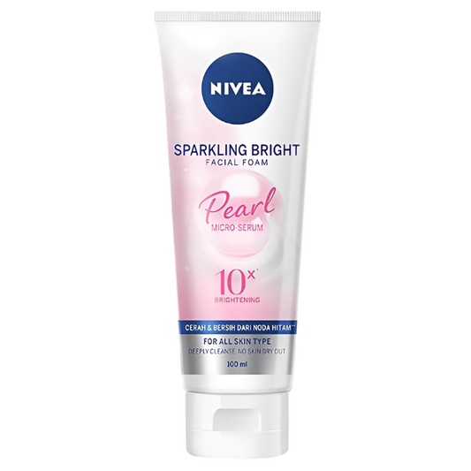 Nivea Sparkling Bright Facial Foam Pearl Micro-Serum, 100 ml