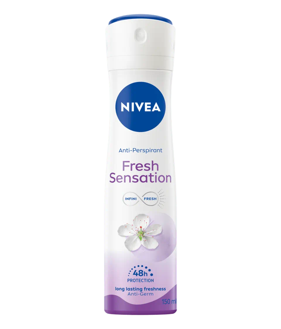 Nivea Fresh Sensation Body Spray, 150 ml
