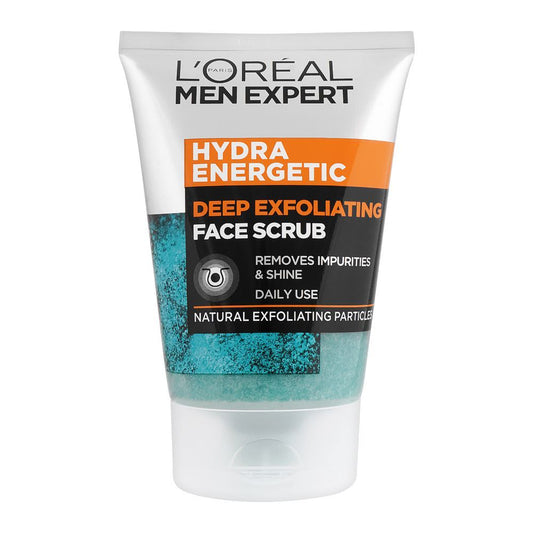 L'Oreal Men Expert Hydra Energetic Face Scrub, 100 ml