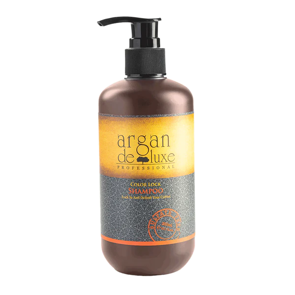Argan Deluxe Professional Sulfate Free Color Lock Shampoo, 300 ml