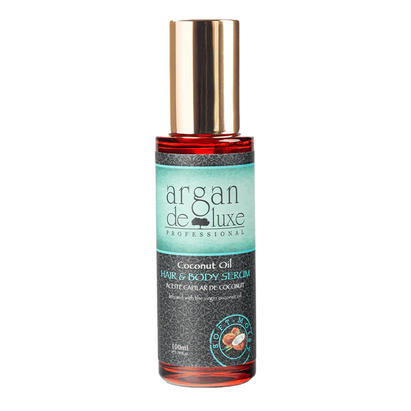 Argan Deluxe Professional Coconut Oil Hair & Body Serum, 100 ml