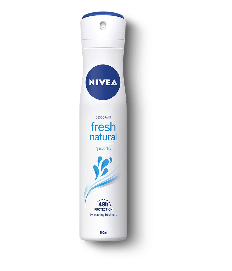 Nivea Fresh Natural Body Spray, 150 ml