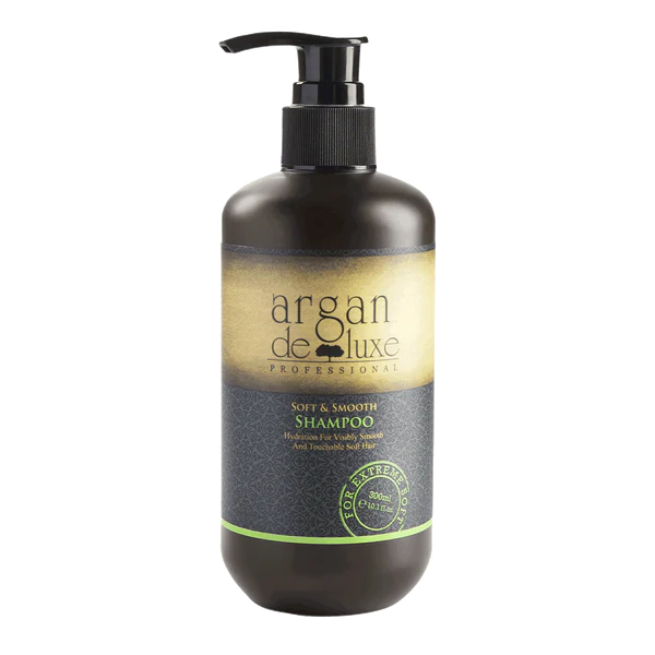 Argan Deluxe Professional Soft & Smooth Shampoo, 300 ml