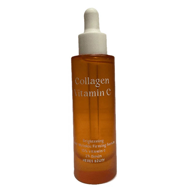 Heres B2uty Collagen Vitamin C Anti Wrinkle & Firming Serum 15% Vitamin C 2% Bosin, 30 ml