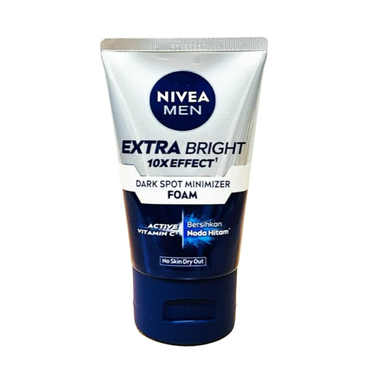 Nivea Men Extra Bright Dark Spot Minimizer Foam, 100 ml