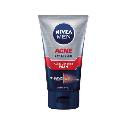 Nivea Men Acne Oil Clear Defense Facial Foam, 100 ml