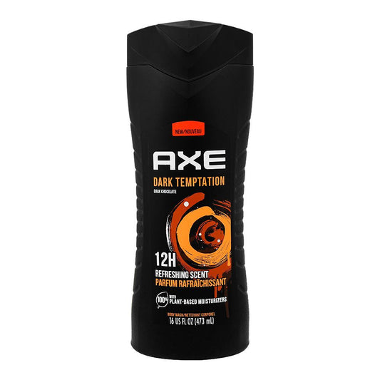 Axe Dark Temptation Dark Chocolate Body Wash, 473 ml