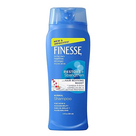 Finesse Restore + Strengthen Normal Shampoo, 384 ml