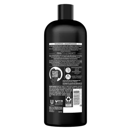 Tresemme Pro-Style-Tech 24h Volumizing + Collagen And Peptide Complex Shampoo For Fine Hair, 828 ml