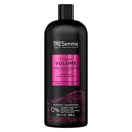 Tresemme Pro-Style-Tech 24h Volumizing + Collagen And Peptide Complex Shampoo For Fine Hair, 828 ml