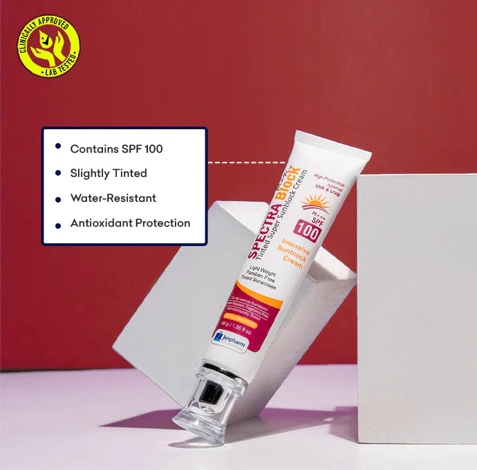 Jenpharm Spectra Block Max Sunblock, SPF 100