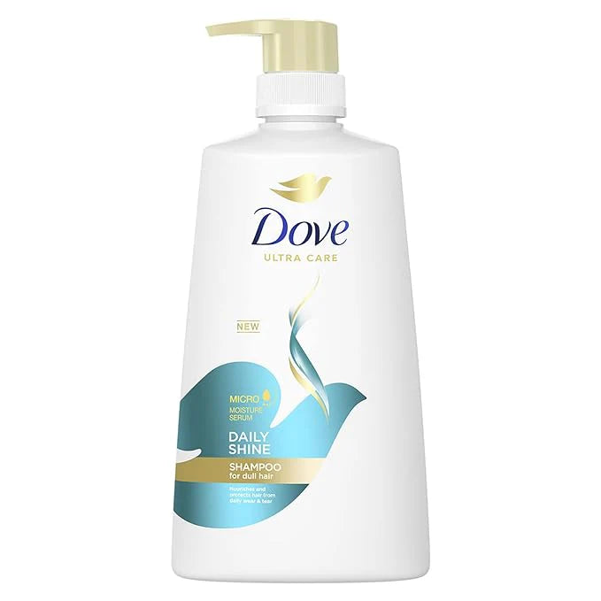 Dove Ultra Care Daily Shine Shampoo, 680 ml