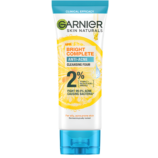 Garnier Pure Active Anti-Acne Cleansing Foam, 100 ml