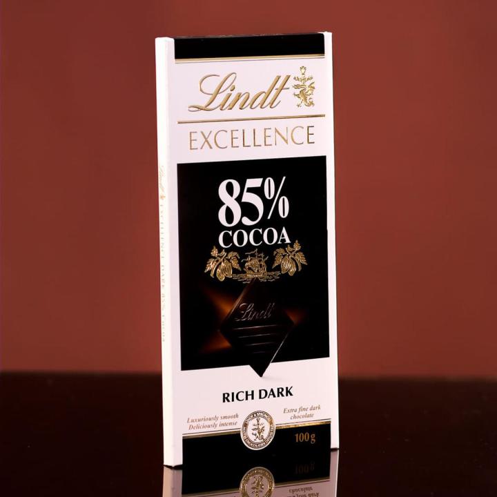 Lindt Excellence 85% Cocoa Chocolate, 100g