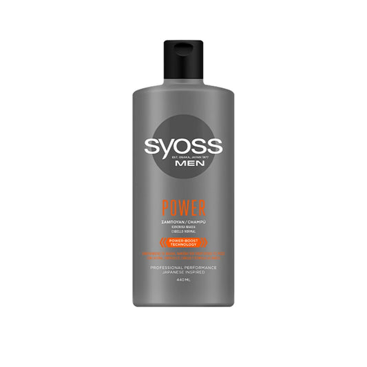 Syoss Men Power Shampoo, 440 ml