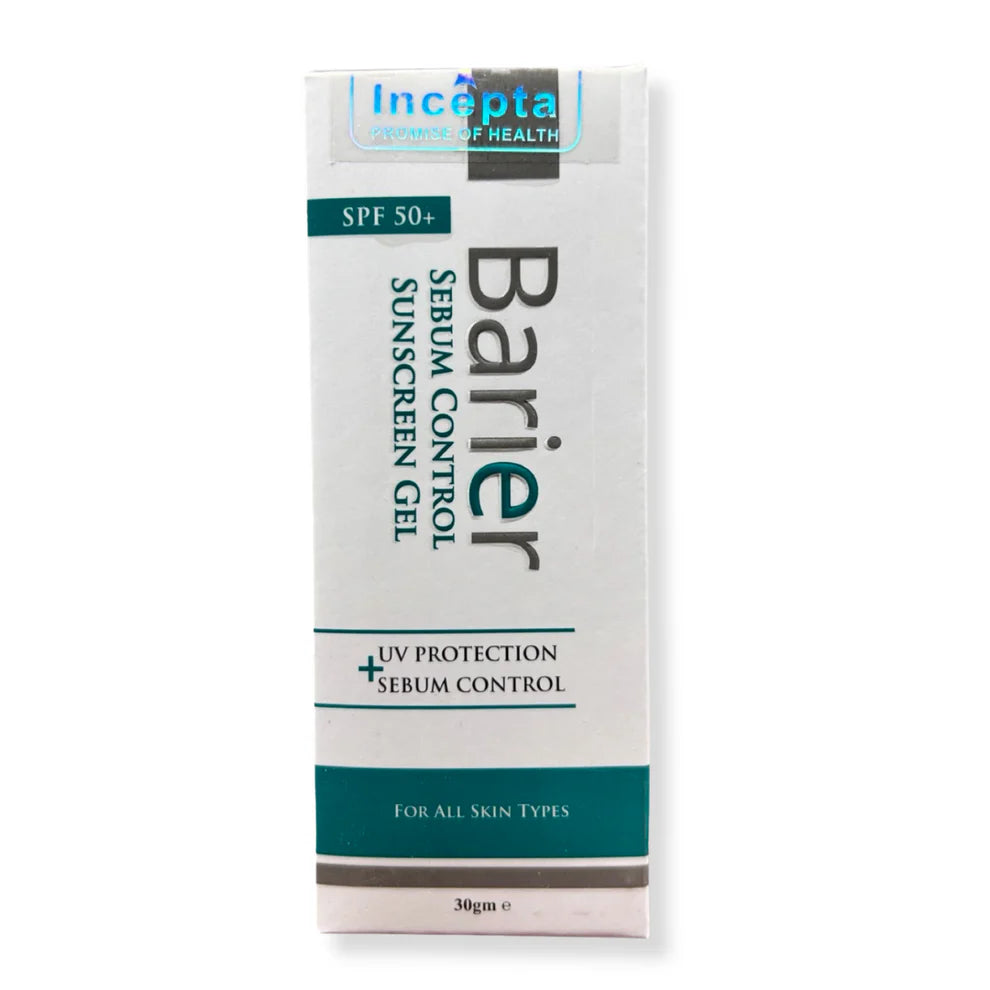 Barrier Sebum Control Sunscreen Gel, SPF-50