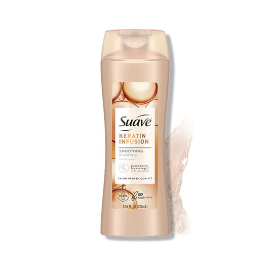 Suave Keratin Infusion Smoothing Shampoo, 373 ml