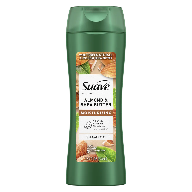 Suave Almond & Shea Butter Moisturizing Shampoo, 373 ml