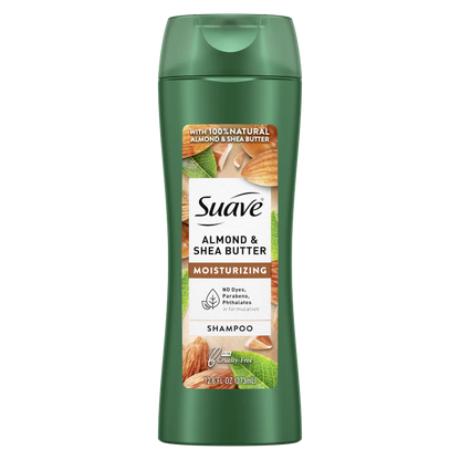 Suave Almond & Shea Butter Moisturizing Shampoo, 373 ml