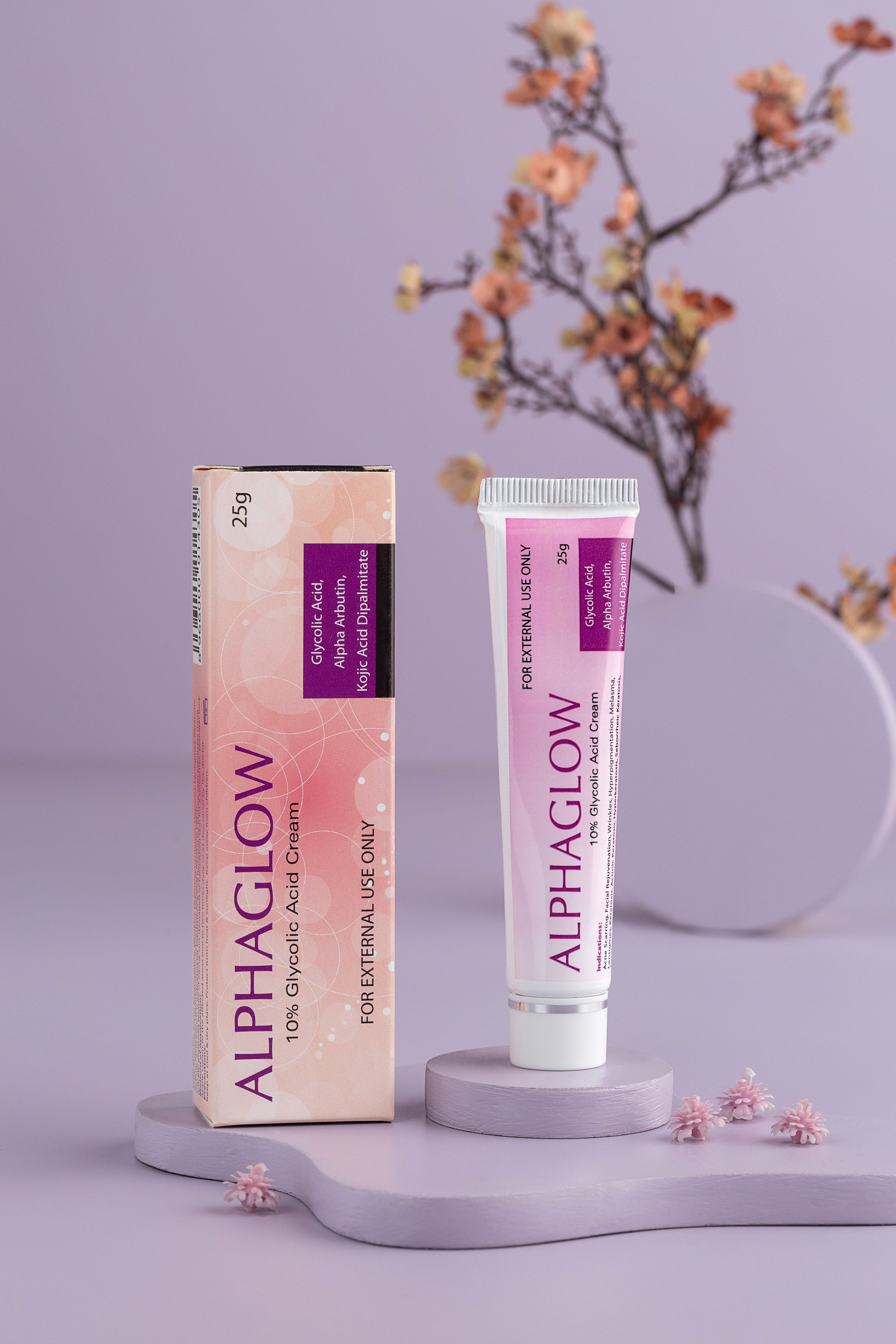 Alphaglow Glycolic Acid Cream 25g