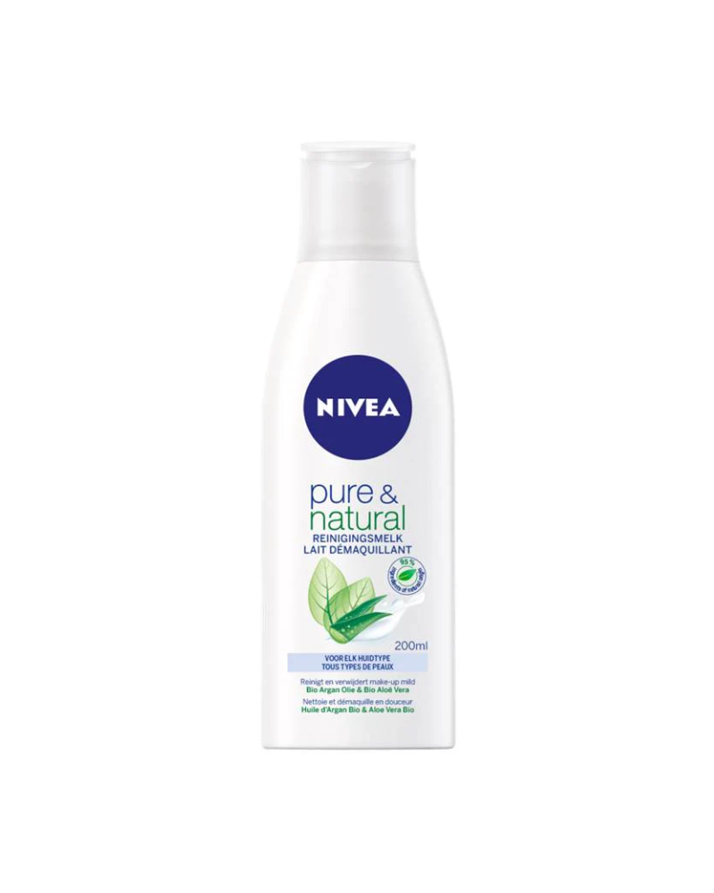 Nivea Pure & Natural Cleansing Milk 200ml