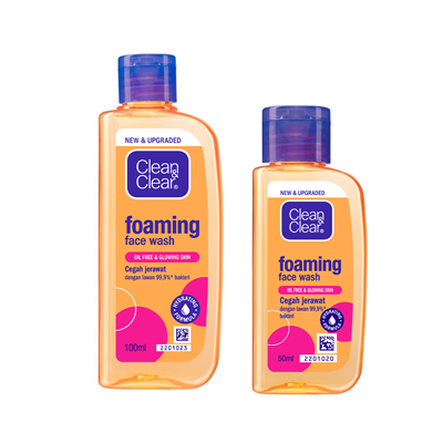 Clean & Clear Essentials Foaming Face Wash, Oil Free