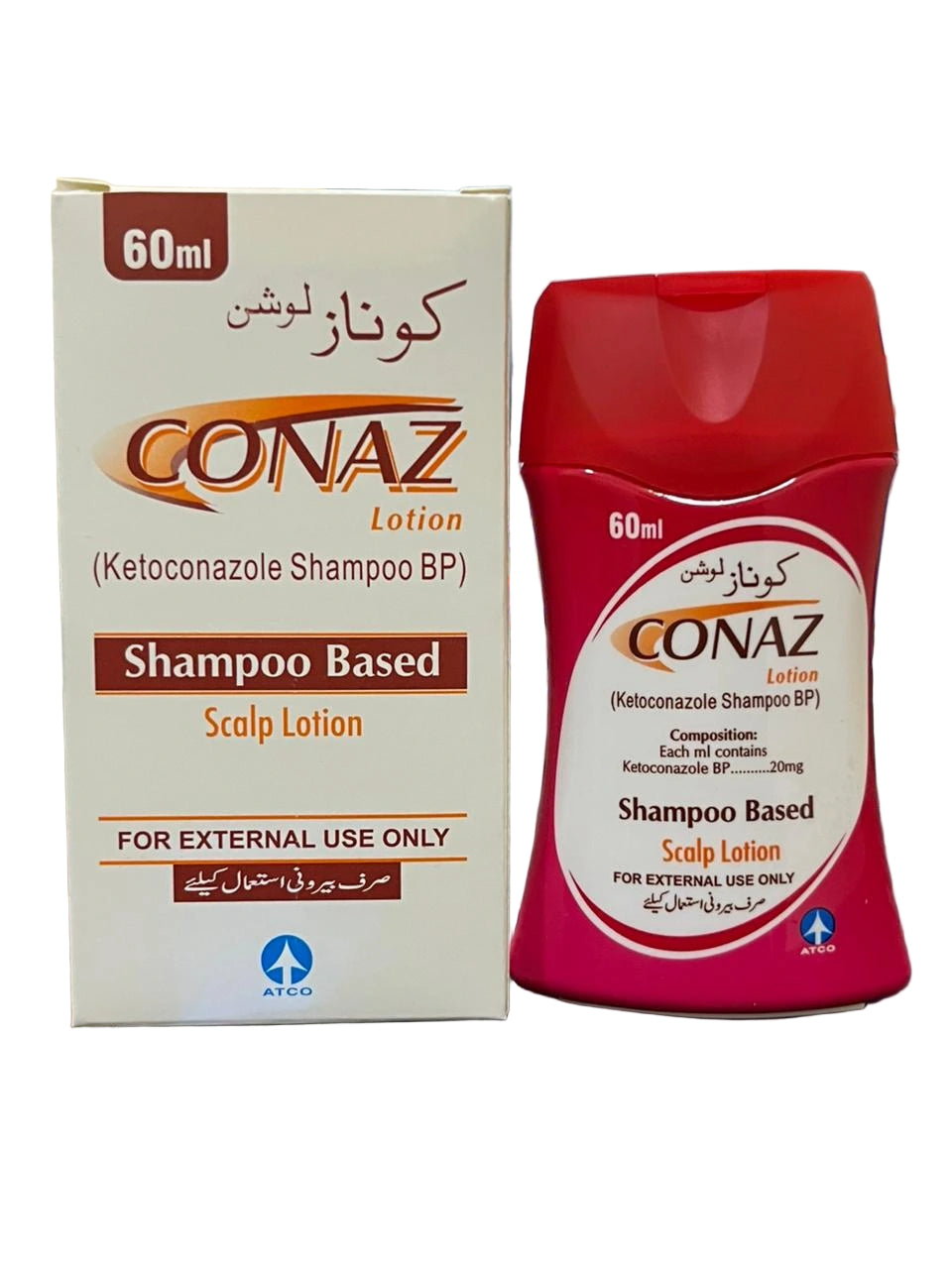 Conaz Shampoo Based Scalp Lotion, 60ml