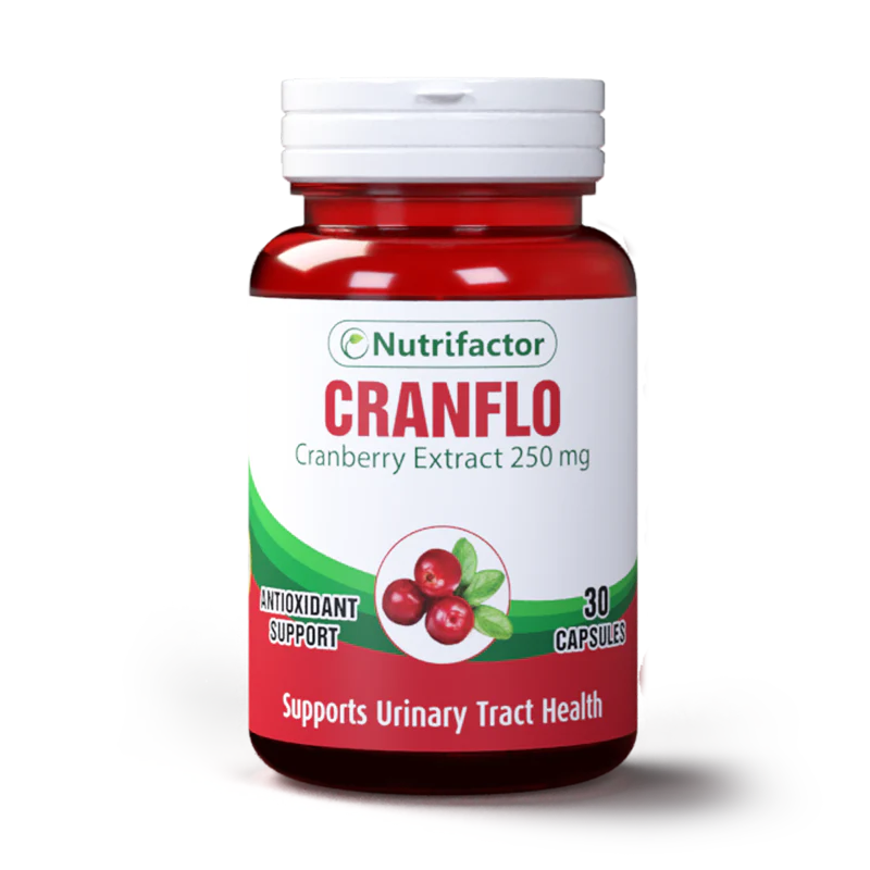 Nutrifactor Cranflo Cranberry Extract, 250 mg