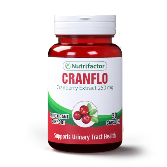 Nutrifactor Cranflo Cranberry Extract, 250 mg