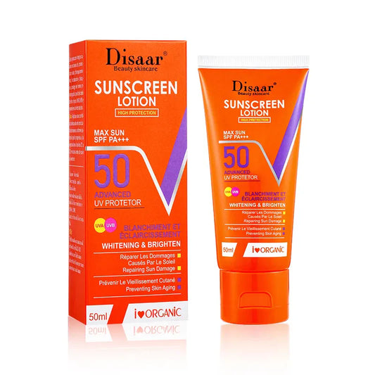 DISAAR Sunscreen Lotion Spf-50 Advance UV Protection, 50 ml