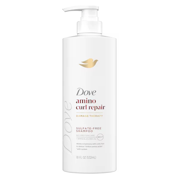 Dove Amino Curl Repair Shampoo, 532ml