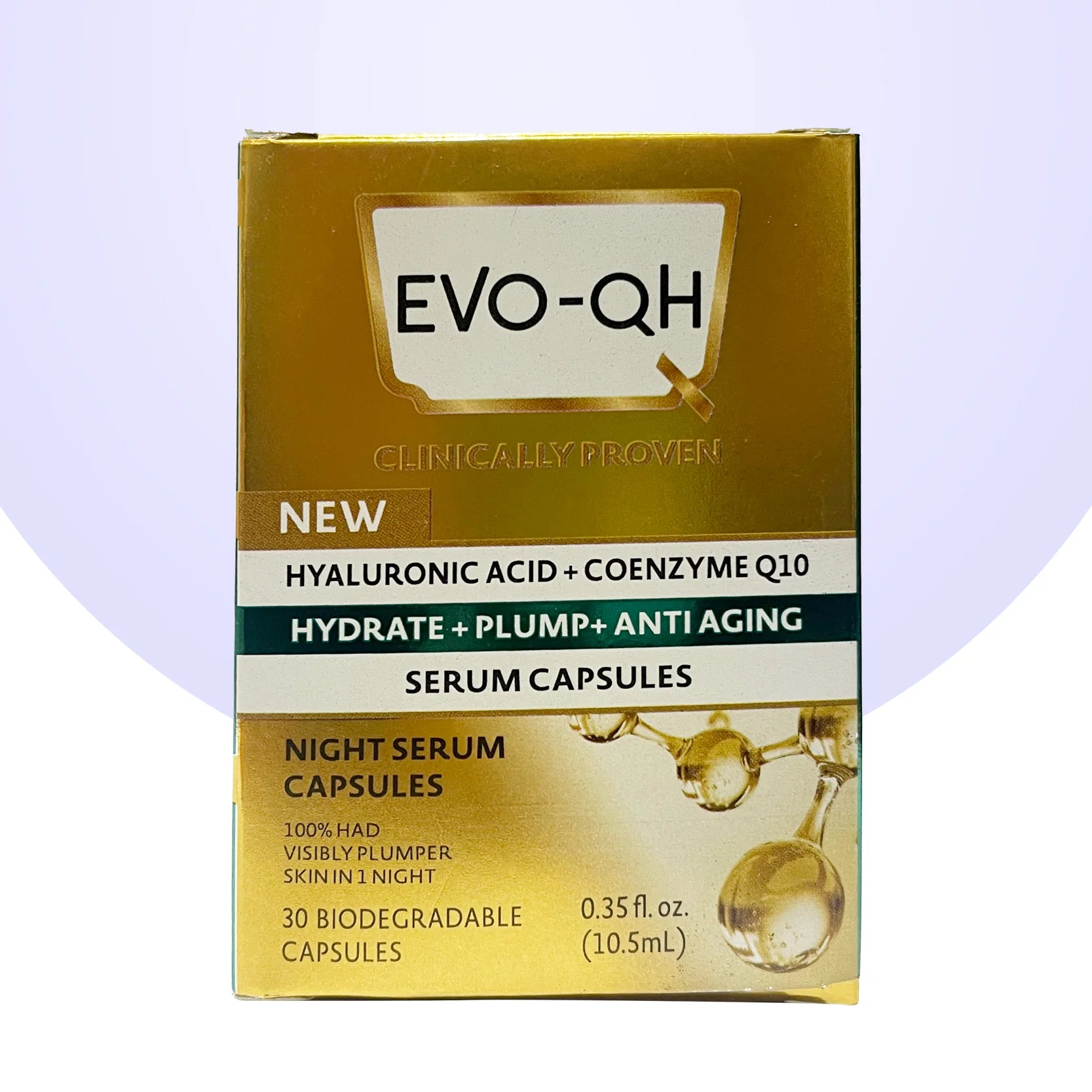 EVO-QH  Hyaluronic Acid+Coenzyme Q10 Serum Capsules