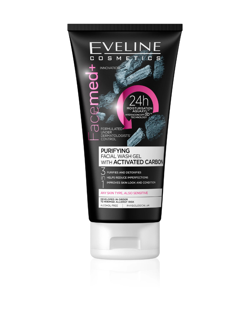 eveline-charcoal-face-wash-gel-150ml-pakistan