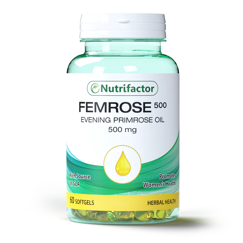 Nutrifactor Femrose 500 Evening Primrose Oil