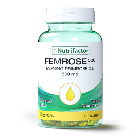 Nutrifactor Femrose 500 Evening Primrose Oil