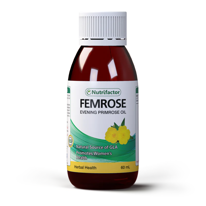 Nutrifactor Femrose Evening Primrose Oil, 60 ml