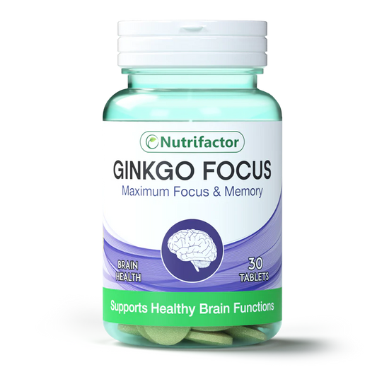 Nutrifactor Ginkgo Focus, 120mg