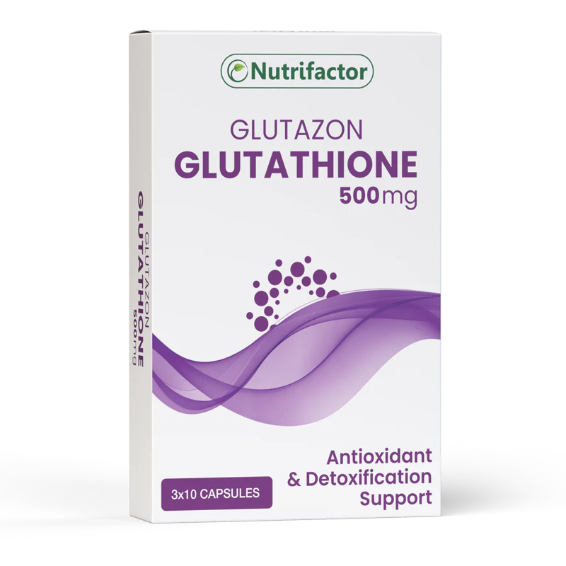 Nutrifactor Glutazon Glutathione, 500mg