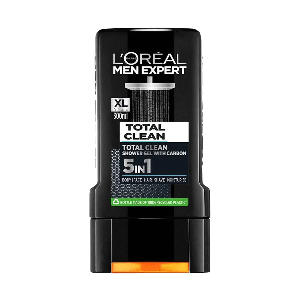Loreal Men Expert Total Clean Shower Gel, 300ml