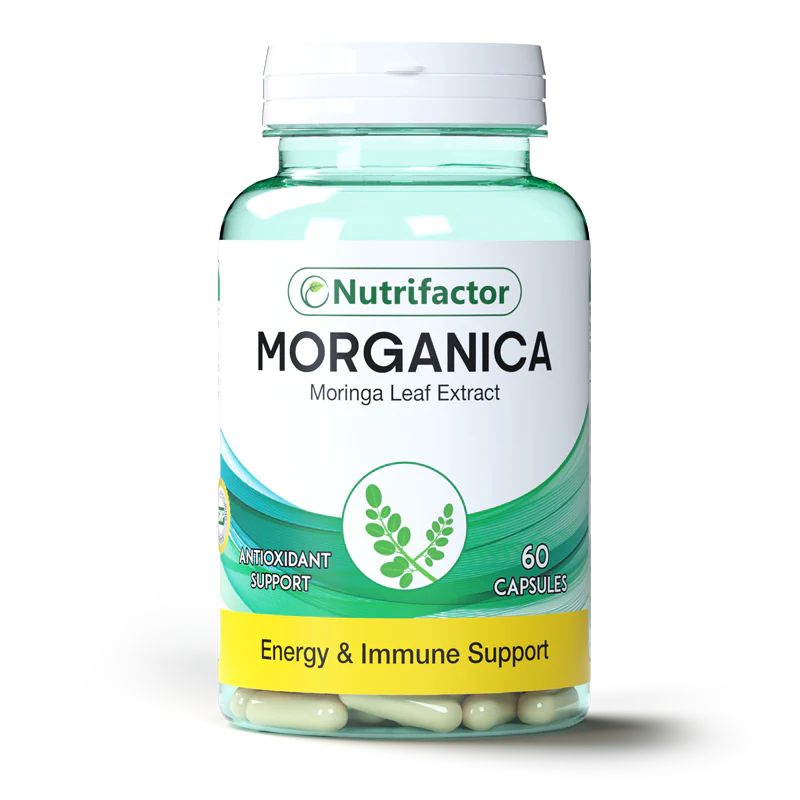 Nutrifactor Morganica Moringa Leaf Extract, 100 mg