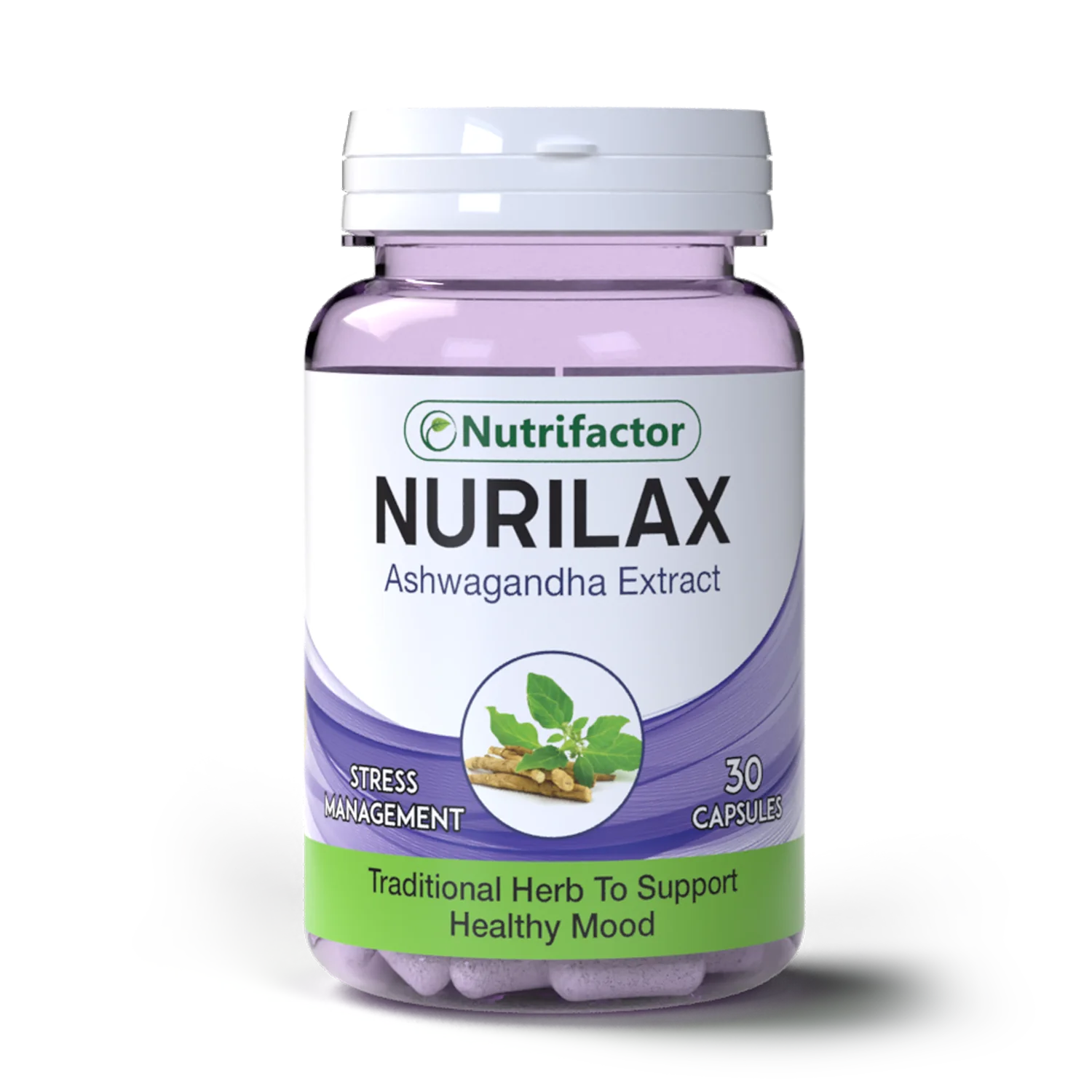 Nutrifactor Nurilax Ashwagandha Extract, 125 mg