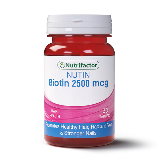 Nutrifactor Nutin Biotin, 2500mcg