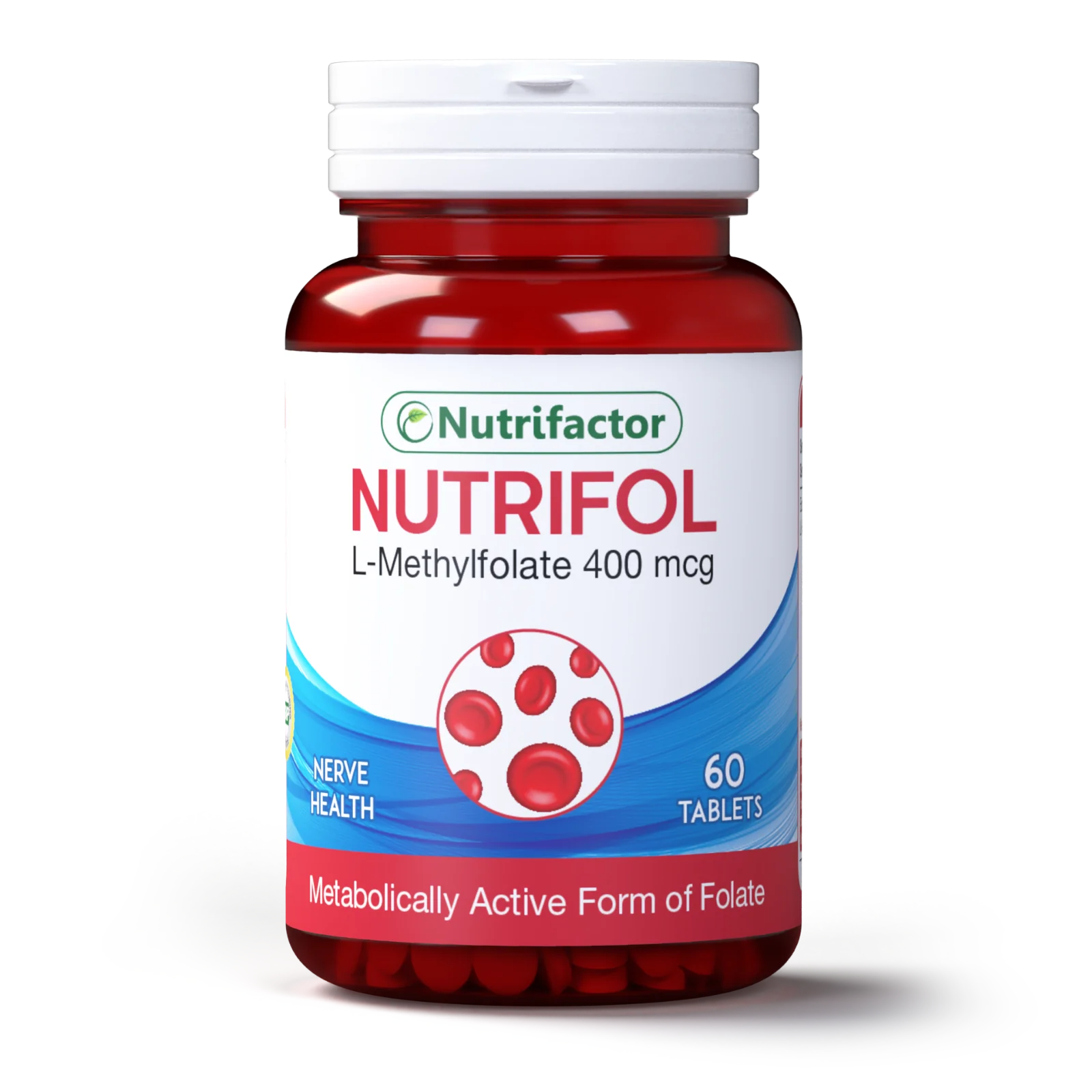 Nutrifactor Nutrifol L-Methylfolate, 400mcg