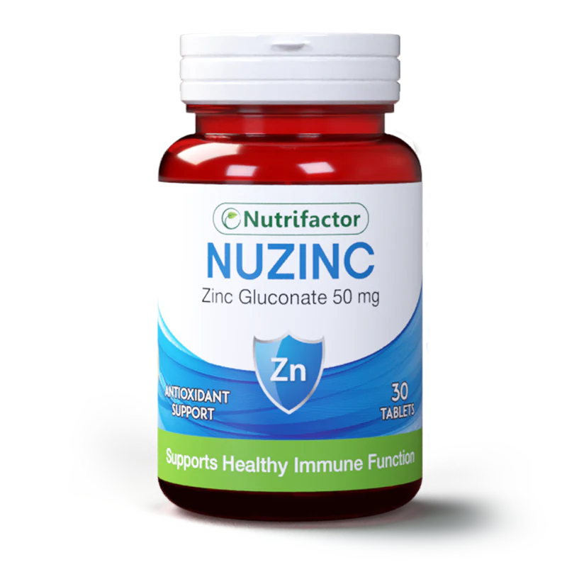 Nutrifactor Nuzinc Zinc Gluconate, 50g