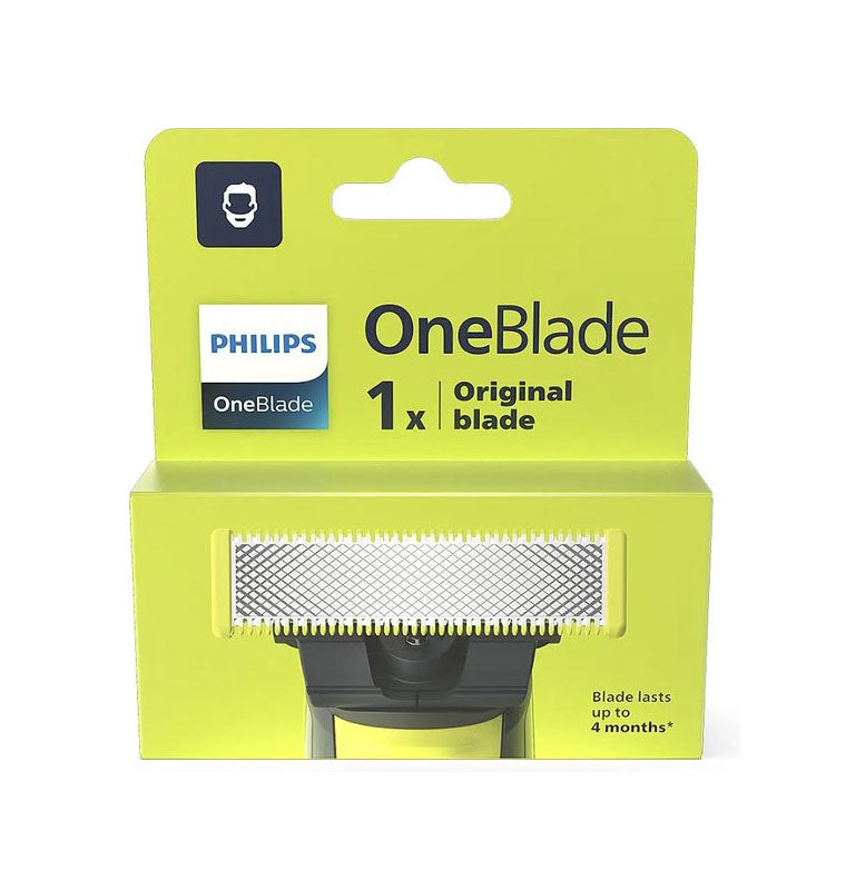 Philips OneBlade original blade packaging on a white background