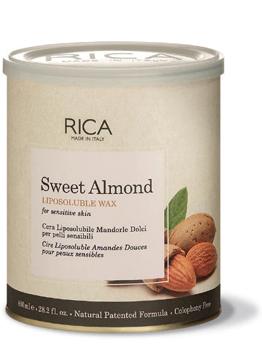 Rica Sweet Almond Lipsoluble Wax, 800ml