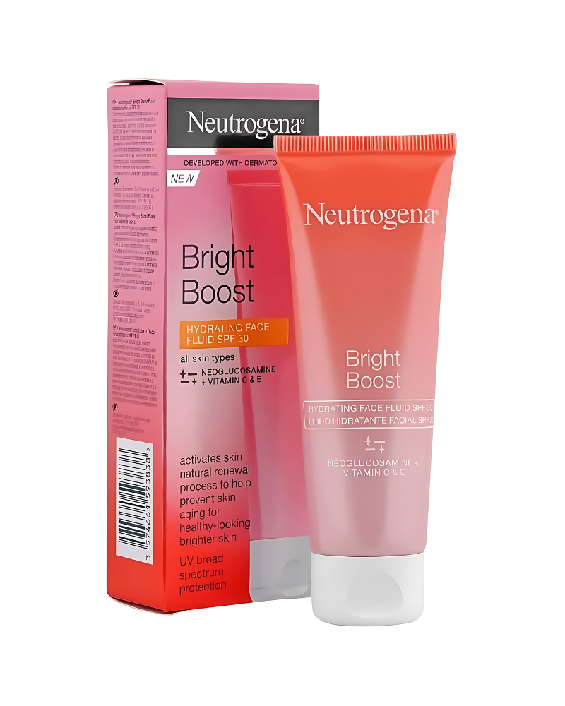 Neutrogena Bright Boost Hydrating Face Fluid For All Skin Types SPF 30, 50 ml