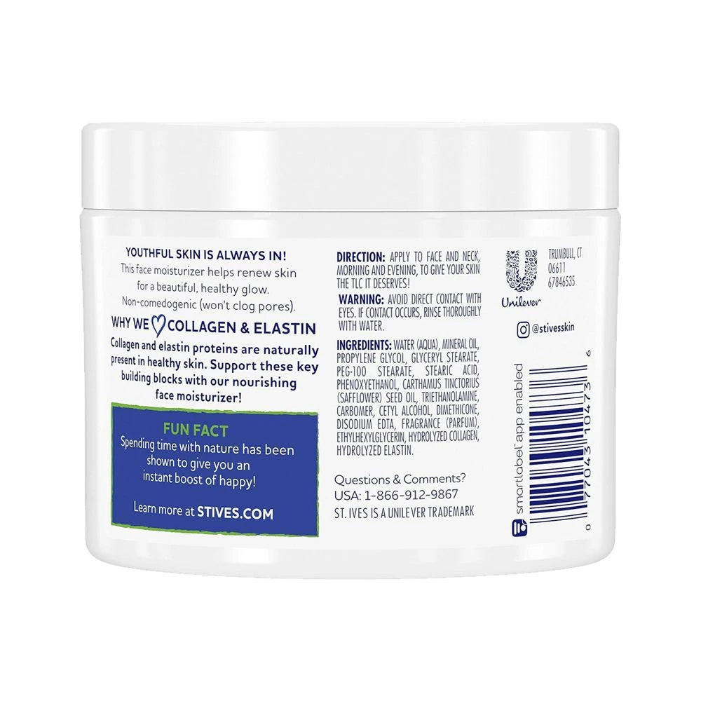 St. Ives Renewing Collagen & Elastin Moisturizer, 283 ml